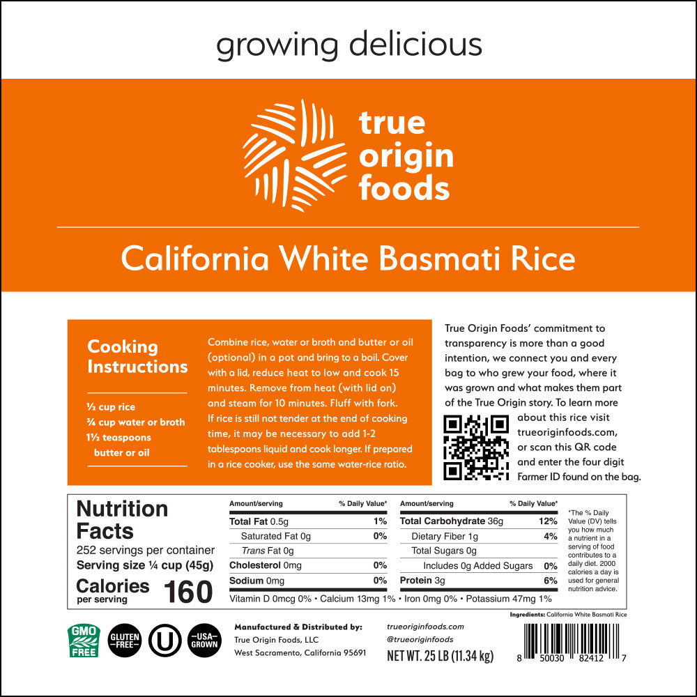 California White Basmati Rice