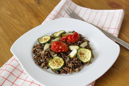 Greek Wild Rice Pilaf Salad