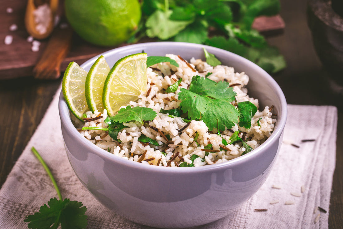 Coconut-Lime Brown & Wild Rice Fusion