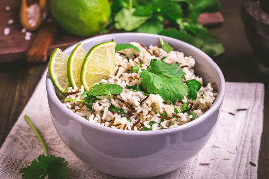 Coconut-Lime Brown & Wild Rice Fusion