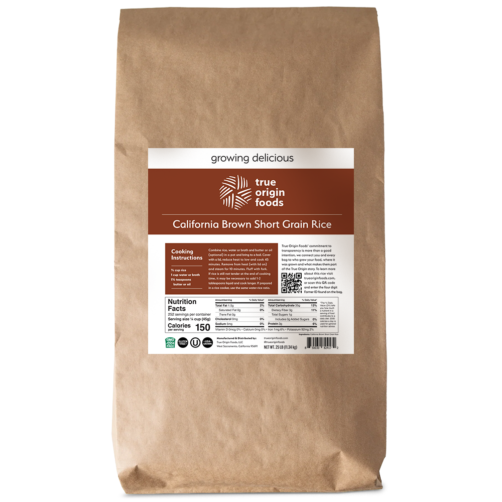 California Brown Short Grain Rice