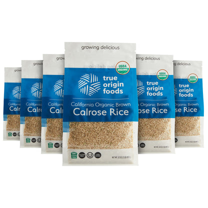 Organic Brown Calrose Rice