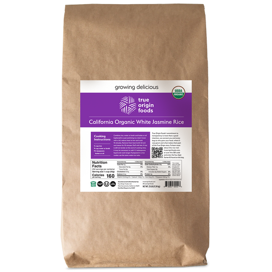 California Organic White Jasmine Rice