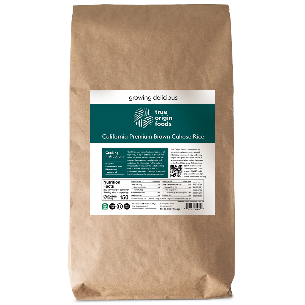 California Premium Brown Calrose Rice