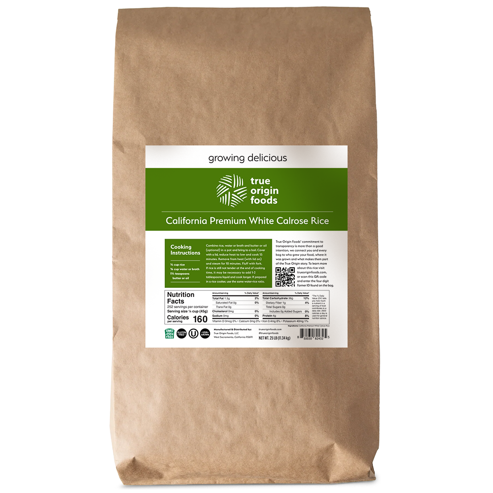 California Premium White Calrose Rice – Next Generation Foods