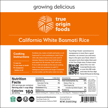 California White Basmati Rice