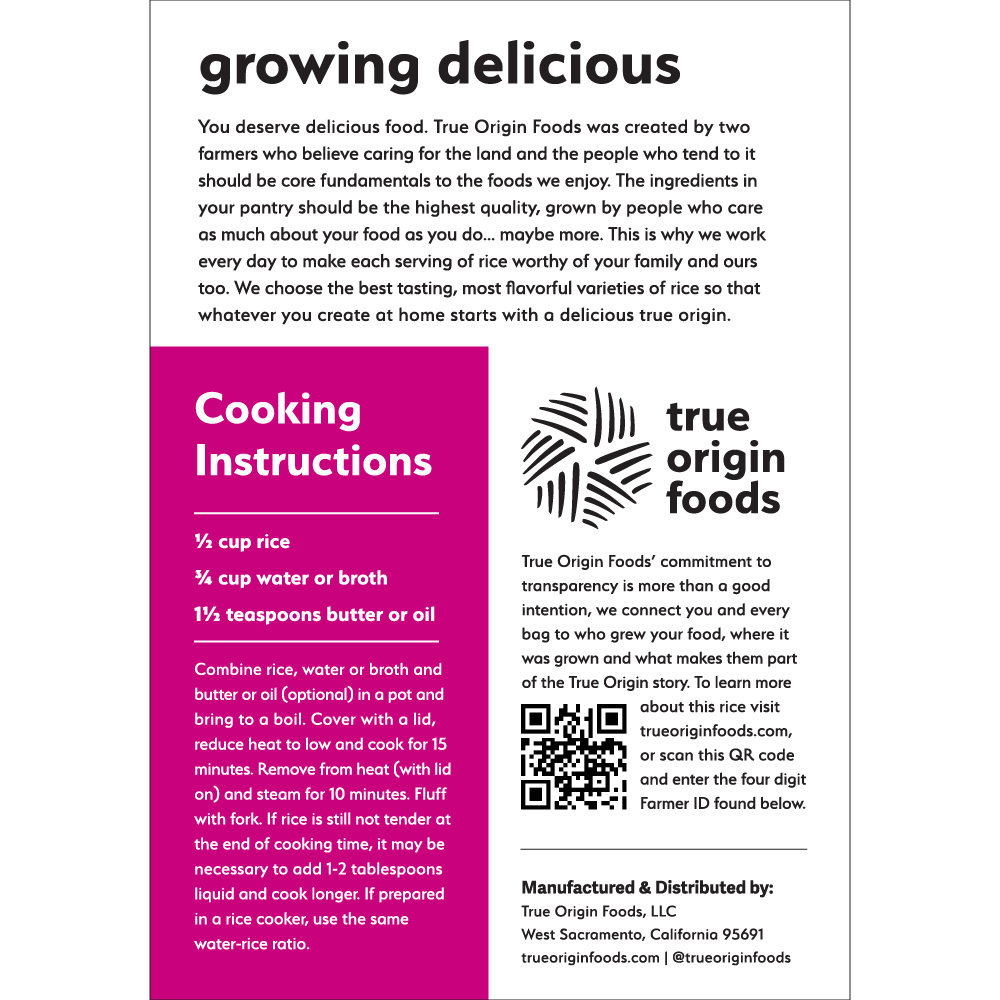 California White Jasmine Rice