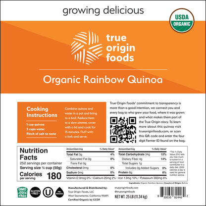 Organic Rainbow Quinoa