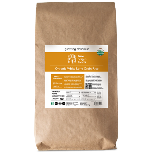 Organic White Long Grain Rice