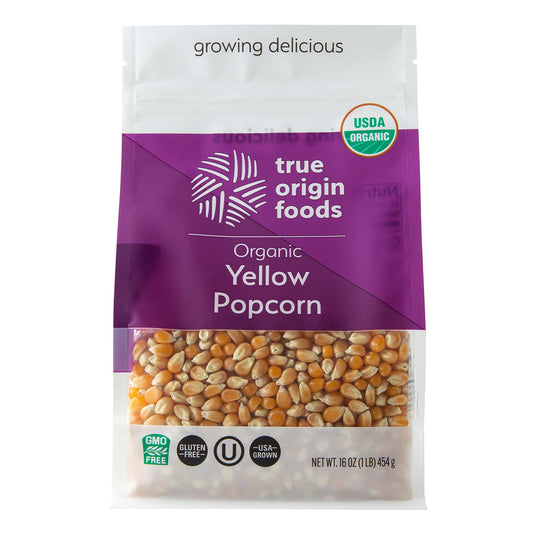 Organic Yellow Popcorn