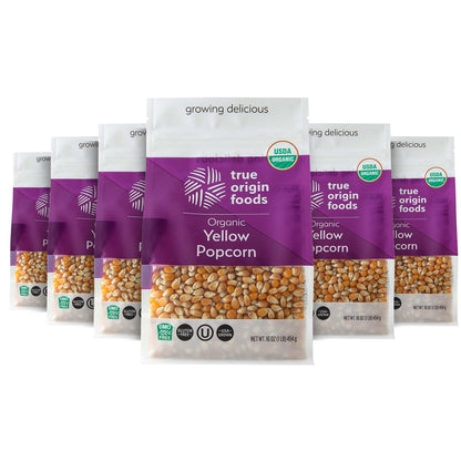 Organic Yellow Popcorn